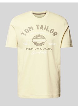 T-shirt z nadrukiem z logo ze sklepu Peek&Cloppenburg  w kategorii T-shirty męskie - zdjęcie 172626388