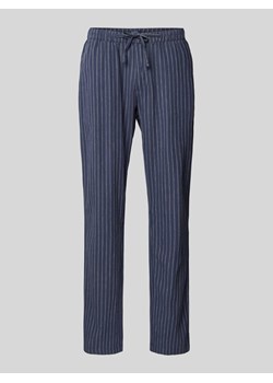 Koszula materiałowa o kroju regular fit ze wzorem w paski ze sklepu Peek&Cloppenburg  w kategorii Spodnie męskie - zdjęcie 172626389