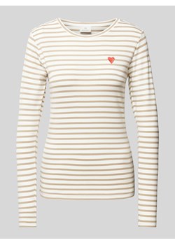 Bluzka z długim rękawem ze wzorem w paski model ‘Liddy’ ze sklepu Peek&Cloppenburg  w kategorii Bluzki damskie - zdjęcie 172626407
