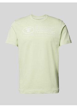 T-shirt z nadrukiem z logo ze sklepu Peek&Cloppenburg  w kategorii T-shirty męskie - zdjęcie 172626426