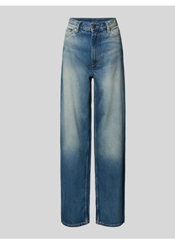 Jeansy o luźnym kroju z 5 kieszeniami model ‘Rail’ ze sklepu Peek&Cloppenburg  w kategorii Jeansy damskie - zdjęcie 172626496