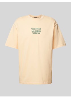 T-shirt z okrągłym dekoltem ze sklepu Peek&Cloppenburg  w kategorii T-shirty męskie - zdjęcie 172626527