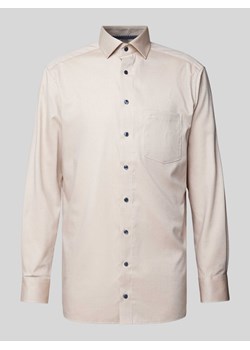 Koszula biznesowa o kroju Modern Fit z kołnierzykiem typu kent ze sklepu Peek&Cloppenburg  w kategorii Koszule męskie - zdjęcie 172626549