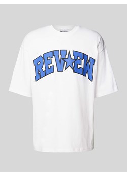 T-shirt z nadrukiem z logo ze sklepu Peek&Cloppenburg  w kategorii T-shirty męskie - zdjęcie 172626557
