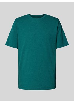 T-shirt z detalem z logo model ‘ORGANIC’ ze sklepu Peek&Cloppenburg  w kategorii T-shirty męskie - zdjęcie 172626577