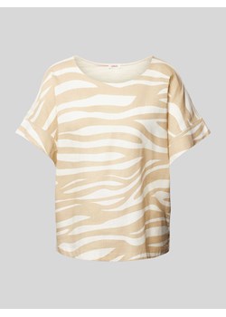 T-shirt z okrągłym dekoltem ze sklepu Peek&Cloppenburg  w kategorii Bluzki damskie - zdjęcie 172626656