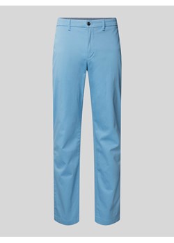 Chinosy z wpuszczanymi kieszeniami model ‘DENTON’ ze sklepu Peek&Cloppenburg  w kategorii Spodnie męskie - zdjęcie 172626688