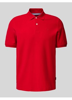 Koszulka polo w jednolitym kolorze ze sklepu Peek&Cloppenburg  w kategorii T-shirty męskie - zdjęcie 172626725