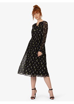APART Sukienka w kolorze czarnym ze wzorem ze sklepu Limango Polska w kategorii Sukienki - zdjęcie 172627029