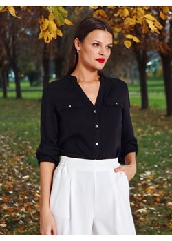 Sinsay - Koszula z wiskozy - czarny ze sklepu Sinsay w kategorii Koszule damskie - zdjęcie 172628496