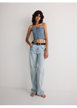 Reserved - Jeansy z wycięciami - niebieski ze sklepu Reserved w kategorii Jeansy damskie - zdjęcie 172629507