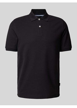 Koszulka polo w jednolitym kolorze ze sklepu Peek&Cloppenburg  w kategorii T-shirty męskie - zdjęcie 172630926