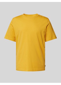 T-shirt z detalem z logo model ‘ORGANIC’ ze sklepu Peek&Cloppenburg  w kategorii T-shirty męskie - zdjęcie 172630938