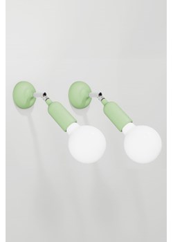 H & M - Zestaw 2 Silikonowych Lamp Z Żarówkami - Zielony ze sklepu H&M w kategorii Lampy ścienne - zdjęcie 172631029