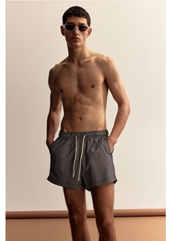H & M - Wzorzyste szorty kąpielowe - Brązowy ze sklepu H&M w kategorii Szorty - zdjęcie 172631045