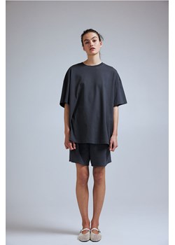 H & M - T-shirt oversize - Szary ze sklepu H&M w kategorii Bluzki damskie - zdjęcie 172631069