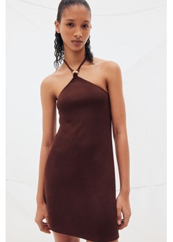 H & M - Sukienka z ozdobnym mocowaniem na karku - Beżowy ze sklepu H&M w kategorii Sukienki - zdjęcie 172631109