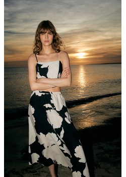 H & M - Spódnica midi - Czarny ze sklepu H&M w kategorii Spódnice - zdjęcie 172631175