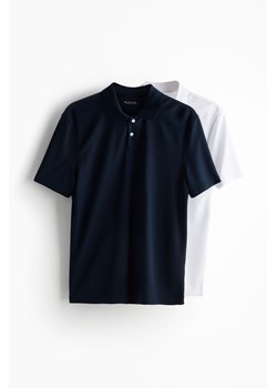 H & M - Sportowy top polo DryMove 2-pak - Niebieski ze sklepu H&M w kategorii T-shirty męskie - zdjęcie 172631188
