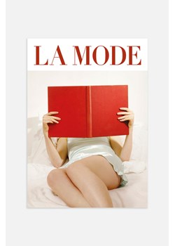 H & M - La Mode Book Plakat - Czerwony ze sklepu H&M w kategorii Plakaty - zdjęcie 172631258
