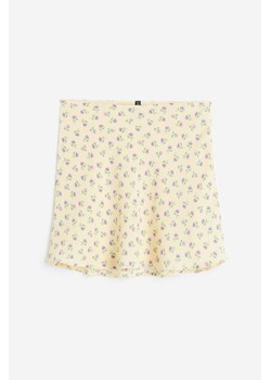 H & M - Wzorzysta spódnica trapezowa - Żółty ze sklepu H&M w kategorii Spódnice - zdjęcie 172631269