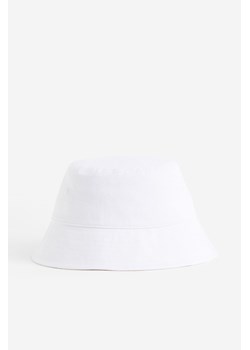 H & M - Bawełniany kapelusz wędkarski - Biały ze sklepu H&M w kategorii Kapelusze męskie - zdjęcie 172631316