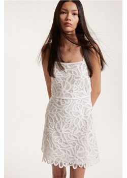 H & M - Sukienka o wyglądzie szydełkowej robótki - Biały ze sklepu H&M w kategorii Sukienki - zdjęcie 172631319