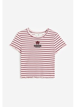 H & M - T-shirt z nadrukiem - Różowy ze sklepu H&M w kategorii Bluzki dziewczęce - zdjęcie 172631546