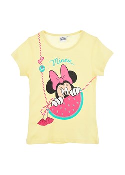 Disney Minnie Mouse Koszulka &quot;Minnie&quot; w kolorze żółtym ze sklepu Limango Polska w kategorii Bluzki dziewczęce - zdjęcie 172636788