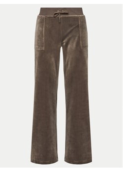 Juicy Couture Spodnie dresowe Layla JCSEBJ001G Brązowy Regular Fit ze sklepu MODIVO w kategorii Spodnie damskie - zdjęcie 172637375
