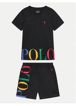 Polo Ralph Lauren Piżama 9P0029 Czarny Regular Fit ze sklepu MODIVO w kategorii Piżamy dziecięce - zdjęcie 172637469