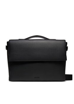 Calvin Klein Torba na laptopa Ck Origami Pu Laptop Bag K50K511898 Czarny ze sklepu MODIVO w kategorii Torby na laptopa - zdjęcie 172637496