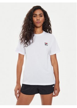 Fila T-Shirt FAW0698 Biały Regular Fit ze sklepu MODIVO w kategorii Bluzki damskie - zdjęcie 172637589