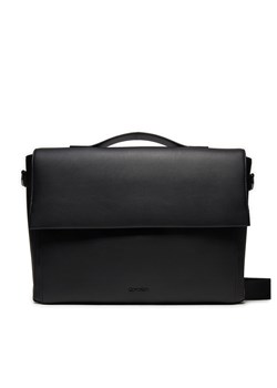 Torba na laptopa Calvin Klein Ck Origami Pu Laptop Bag K50K511898 Czarny ze sklepu eobuwie.pl w kategorii Torby na laptopa - zdjęcie 172637859