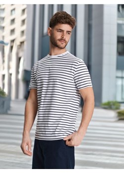 Sinsay - Koszulka w paski - czarny ze sklepu Sinsay w kategorii T-shirty męskie - zdjęcie 172639398