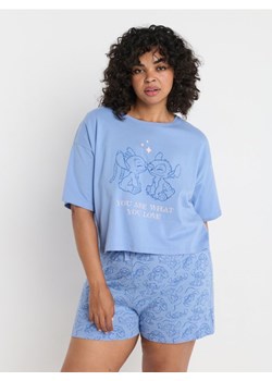 Sinsay - Piżama Stitch - niebieski ze sklepu Sinsay w kategorii Piżamy damskie - zdjęcie 172639535