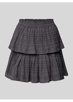 Spódnica mini z efektem stopniowania ze sklepu Peek&Cloppenburg  w kategorii Spódnice - zdjęcie 172640908