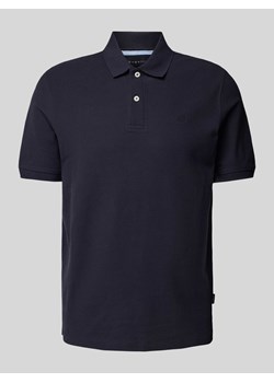 Koszulka polo w jednolitym kolorze ze sklepu Peek&Cloppenburg  w kategorii T-shirty męskie - zdjęcie 172641027