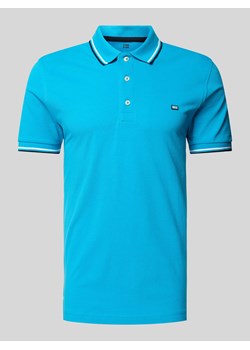 Koszulka polo z detalem z logo ze sklepu Peek&Cloppenburg  w kategorii T-shirty męskie - zdjęcie 172641069
