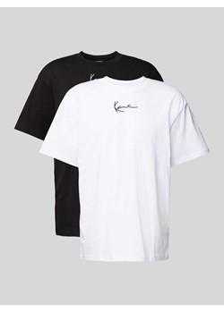 T-shirt z nadrukiem z logo ze sklepu Peek&Cloppenburg  w kategorii T-shirty męskie - zdjęcie 172641145