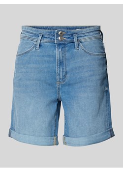 Szorty jeansowe o kroju regular fit ze szlufkami na pasek ze sklepu Peek&Cloppenburg  w kategorii Szorty - zdjęcie 172641208