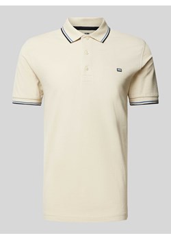 Koszulka polo z detalem z logo ze sklepu Peek&Cloppenburg  w kategorii T-shirty męskie - zdjęcie 172641217