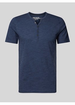T-shirt z krótką listwą guzikową ze sklepu Peek&Cloppenburg  w kategorii T-shirty męskie - zdjęcie 172641227