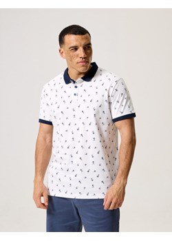 Polo YANZ Biały M ze sklepu Diverse w kategorii T-shirty męskie - zdjęcie 172642679