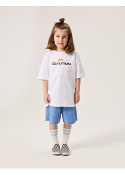 Koszulka CLTN K 0924 Biały 122-128 ze sklepu Diverse w kategorii T-shirty chłopięce - zdjęcie 172642906