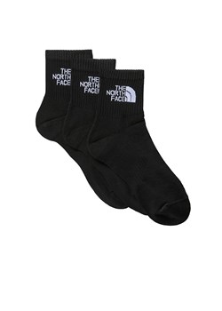 Skarpety The North Face Multi Sport Cush Quarter Sock 3P 0A882GJK31 - czarne ze sklepu streetstyle24.pl w kategorii Skarpetki męskie - zdjęcie 172642948