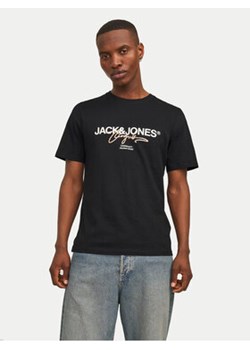 Jack&Jones T-Shirt Joraruba 12255452 Czarny Standard Fit ze sklepu MODIVO w kategorii T-shirty męskie - zdjęcie 172643768