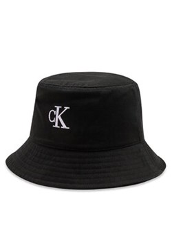 Calvin Klein Kapelusz Bucket Monogram Embro K60K612320 Czarny ze sklepu MODIVO w kategorii Kapelusze damskie - zdjęcie 172643828
