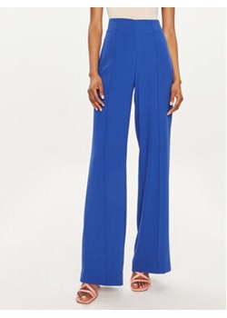 Morgan Spodnie materiałowe 241-PBARY Niebieski Straight Fit ze sklepu MODIVO w kategorii Spodnie damskie - zdjęcie 172643876