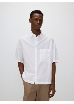 Reserved - Koszula boxy fit - biały ze sklepu Reserved w kategorii Koszule męskie - zdjęcie 172644896
